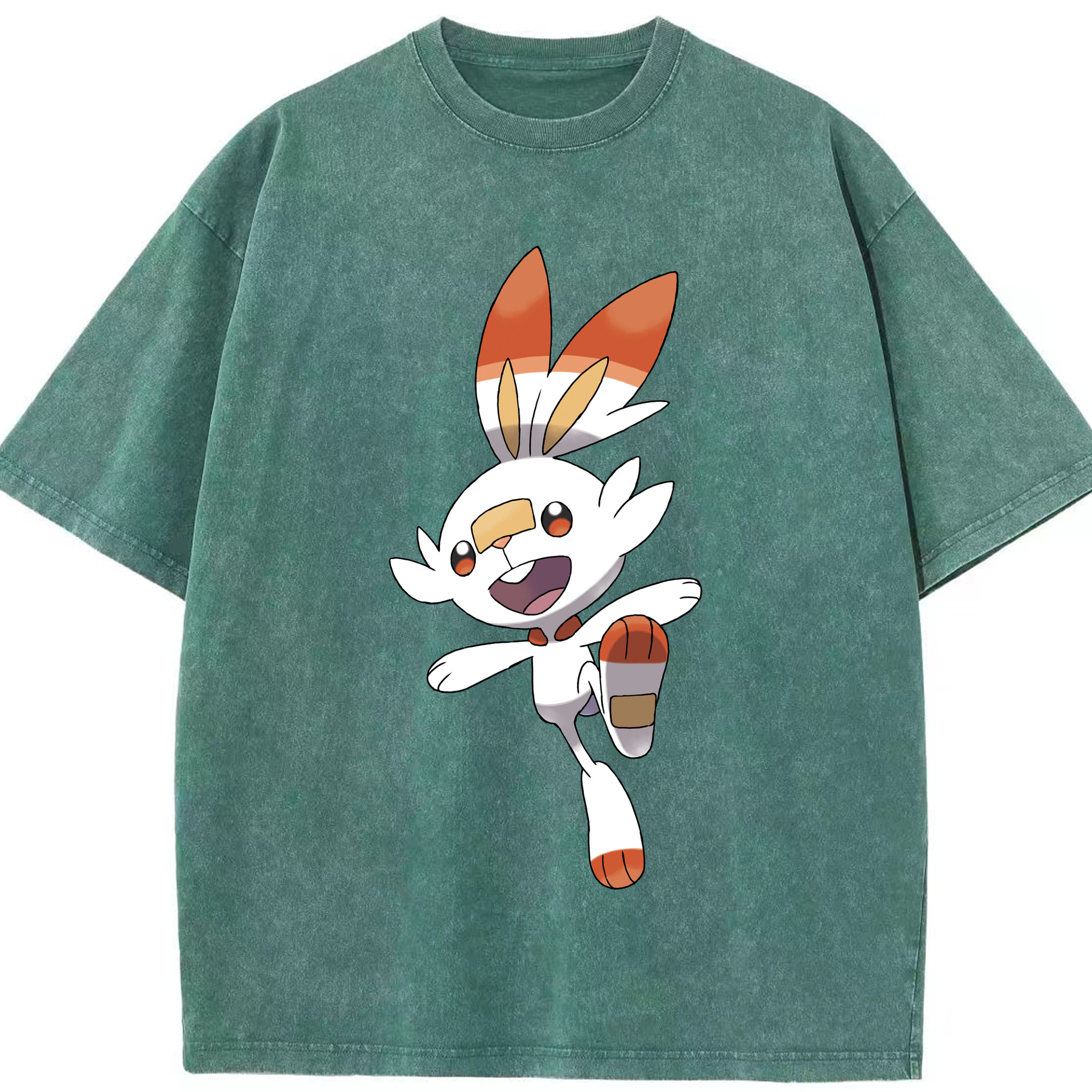 （画像用） ポケットモンスター Pokémon 綿100% ヴィンテージ風 半袖Tシャツ（フロントプリント）